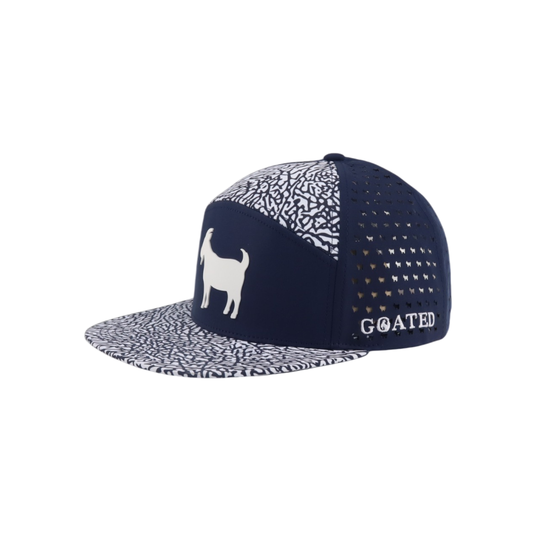 NAVY EP 6-PANNEL GOAT GOLF HAT