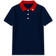 THE BLUE/RED YOUTH POLO