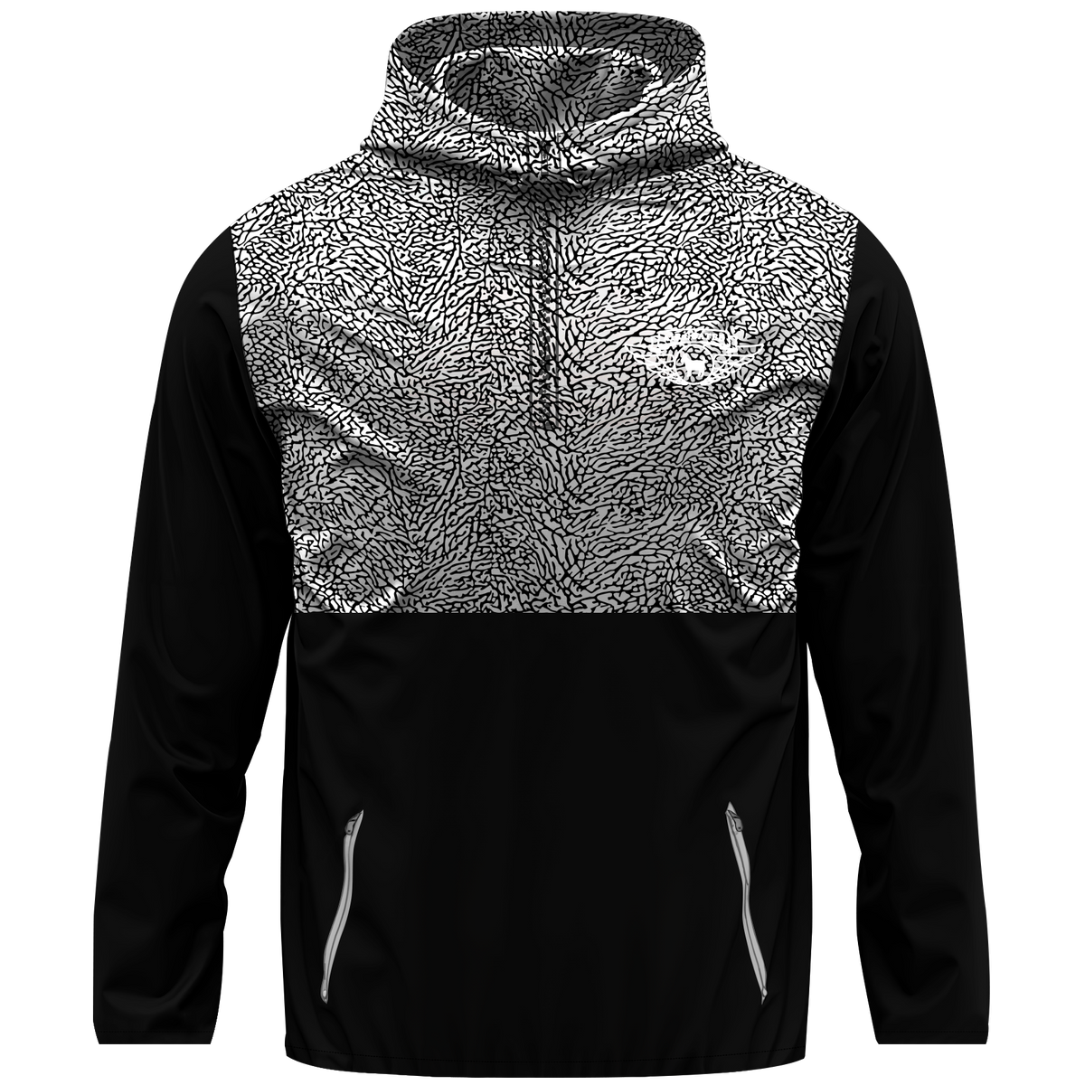 AIR GOATED 2 QUARTER ZIP HOODIE
