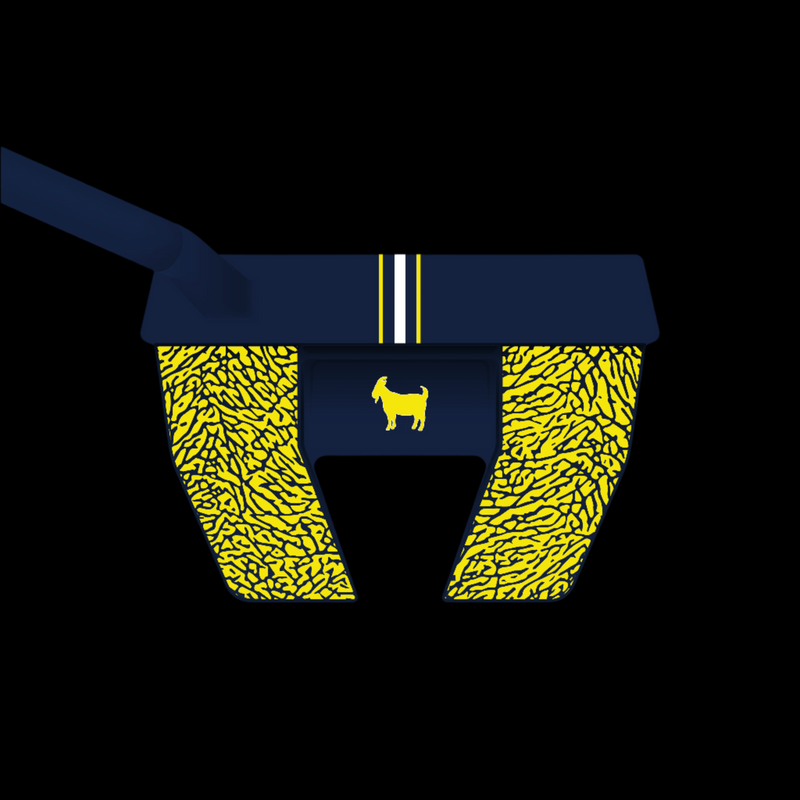 THE GO BLUE MALLET PUTTER