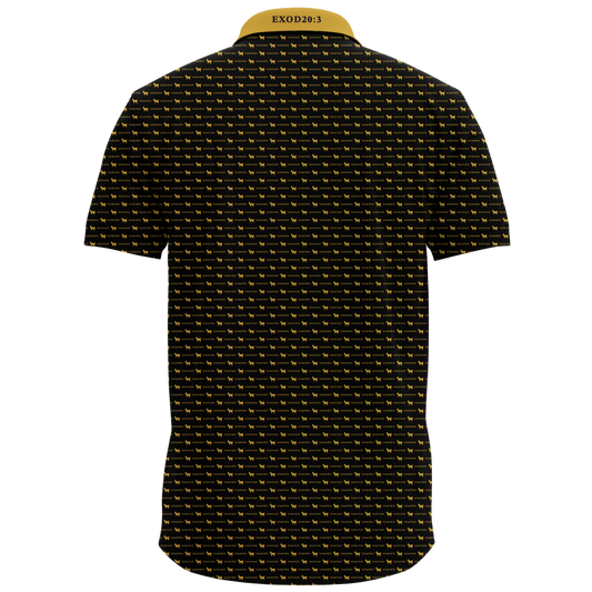 THE BLACK/GOLD POLO