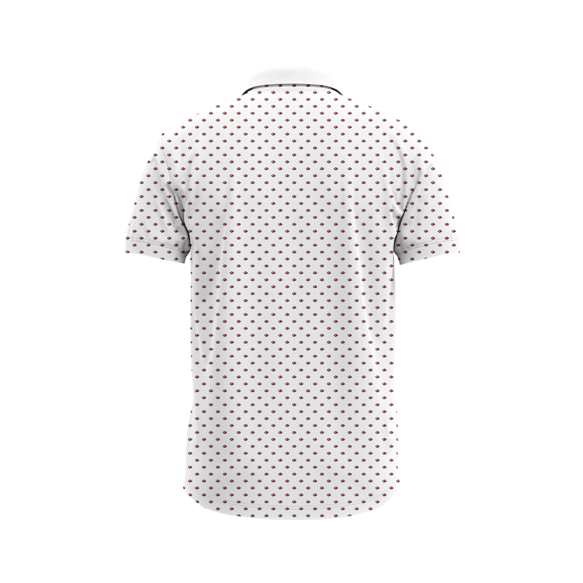 WHITE FBA LOGO POLO