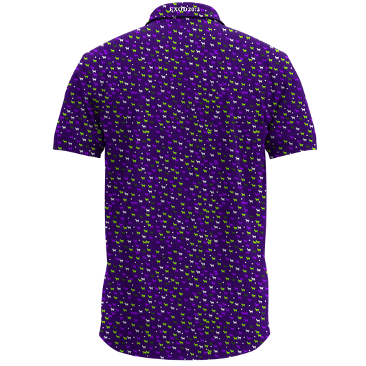 THE PURPLE DANCING GOATS MEN'S POLO
