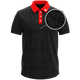 THE CEMENT BLACK MEN'S POLO