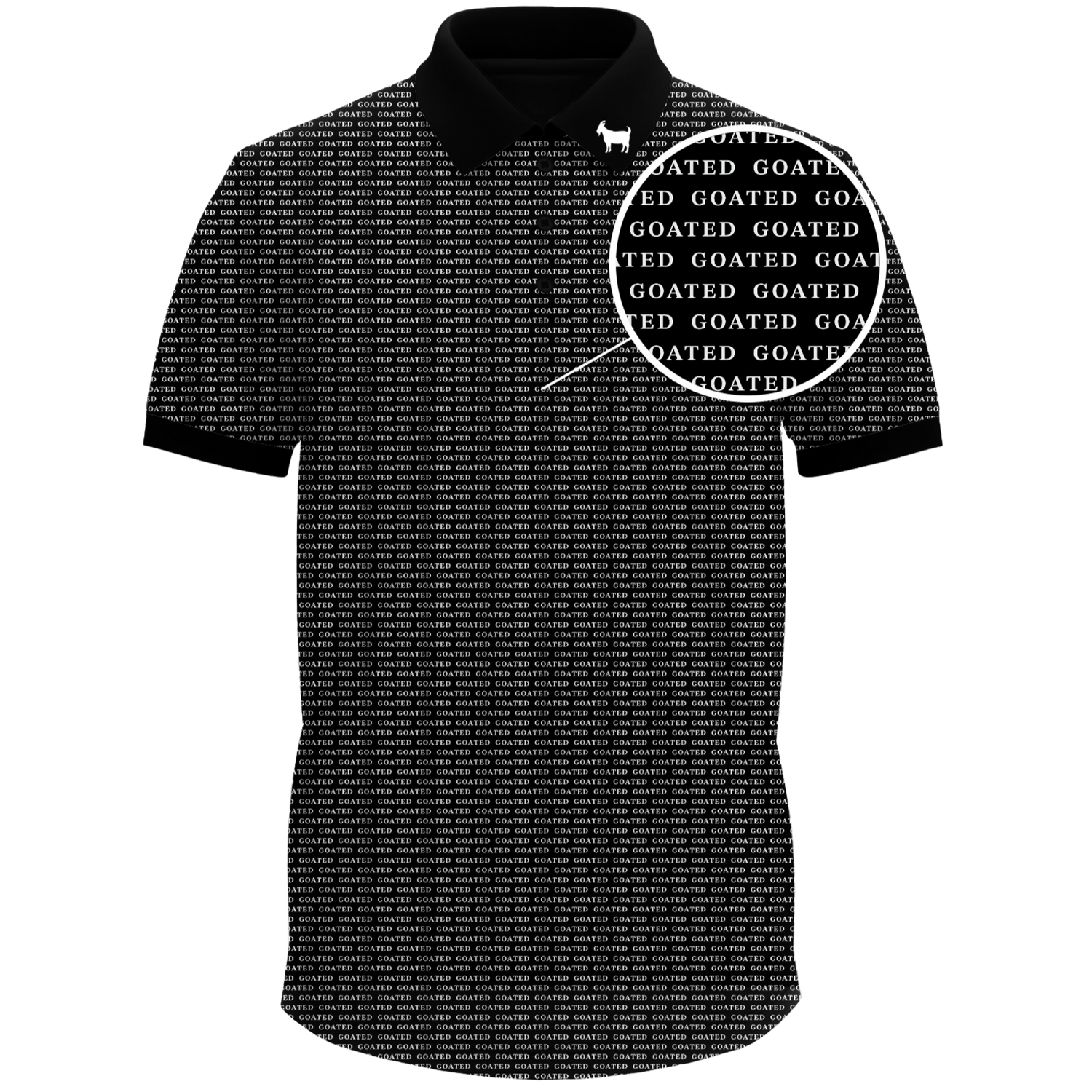THE OG BLACK MEN'S POLO