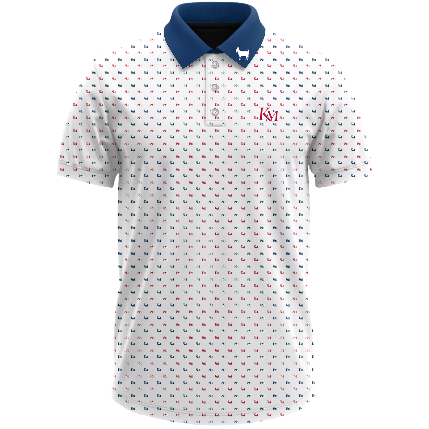 KEN MCELROY POLO (WHITE/ BLUE COLLAR) (PRE-ORDER)
