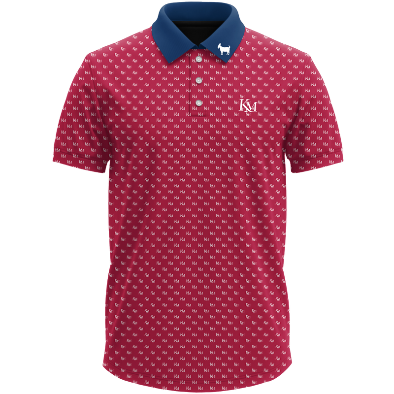 KEN MCELROY POLO (RED) (PRE-ORDER)