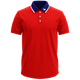 THE RED/BLUE MEN'S POLO