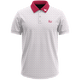 KEN MCELROY POLO (WHITE/ RED COLLAR) (PRE-ORDER)