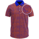 THE BLUE/ORANGE CEMENT POLO