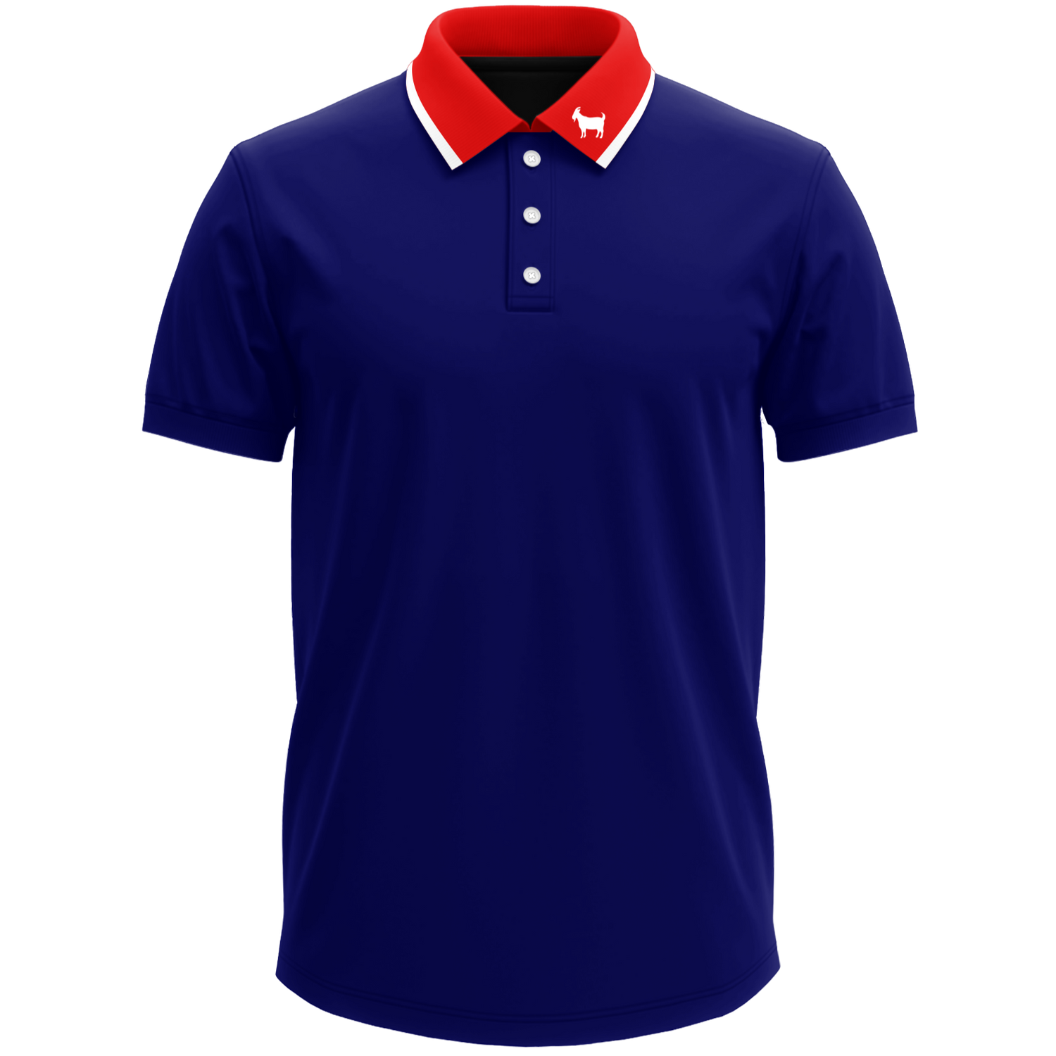 THE BLUE/RED MEN'S POLO