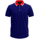 THE BLUE/RED MEN'S POLO
