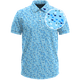 THE BABY BLUE DANCING GOATS MEN'S POLO