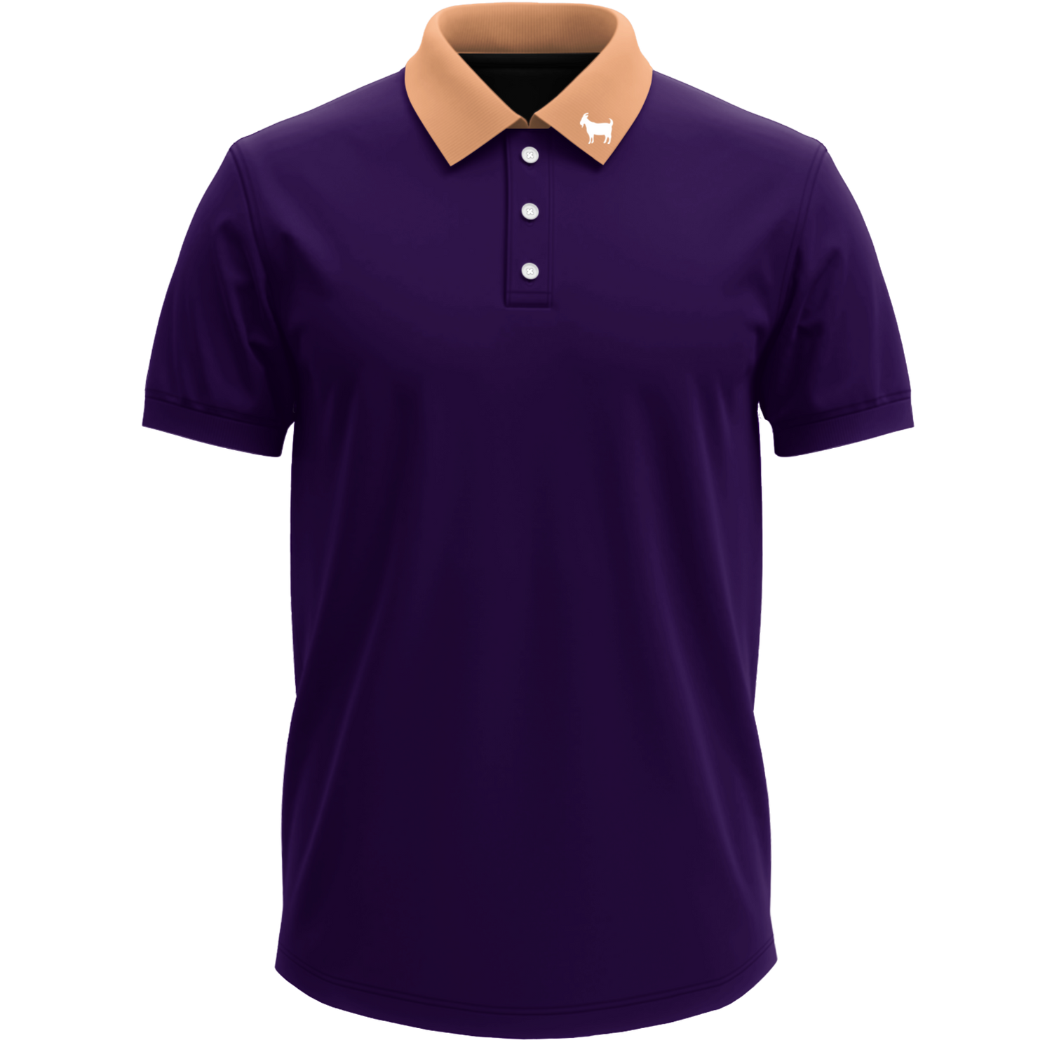 THE PURPLE/PEACH MEN'S POLO